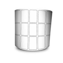 Etiquetas Adesivas Couche 12 rolos 33x22 32 metros Branca + 6 Ribbons