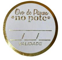 Etiquetas Adesivas Ovo No Pote Carber c/100 un
