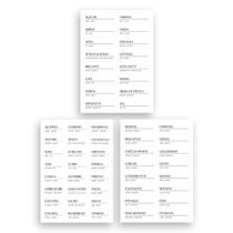 Etiquetas Adesivas Para Temperos, Mantimentos E Despensa