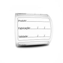 Etiquetas Adesivas Prazo de Validade 60x40 Couchê 3 Linhas 5 Rolos Etiquetas Adesivas Prazo de Validade 60x40 Couchê 3 Linhas 5 Rolos