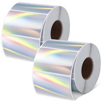 Etiquetas Adesivas Térmicas Holográficas Kosiz - 1000 Unidades (2 Rolos) - 3x2cm Etiquetas Adesivas Térmicas Holográficas Kosiz - 1000 Unidades (2 Rolos) - 3x2cm