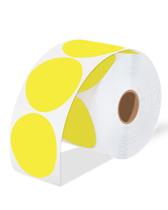 Etiquetas Adesivas Térmicas iEager Circle (7,62cm) - Amarelas - Pacote com 500 Etiquetas Adesivas Térmicas iEager Circle (7,62cm) - Amarelas - Pacote com 500