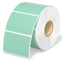 Etiquetas Adesivas Térmicas MUNBYN Green - 5,7x3,2cm - 1000 Unidades/Rolo