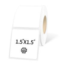 Etiquetas Adesivas Térmicas Yeachlaing - 500 Folhas (3,8 x 3,8 cm)