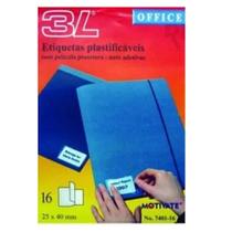 Etiquetas Auto Plastificáveis Motivate 20x60mm Caixa 10 Blisters Etiquetas Auto Plastificáveis Motivate 20x60mm Caixa 10 Blisters