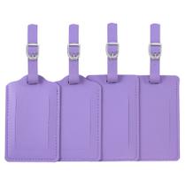 Etiquetas de Bagagem Personalizadas Vigorport - Conjunto de 4 (Roxas) Etiquetas de Bagagem Personalizadas Vigorport - Conjunto de 4 (Roxas)