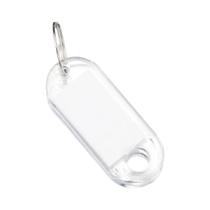 Etiquetas De Chave Plásticas Flexíveis Coloridas 10pcs Com Janela Transparente, Anel De Chave Etiquetas De Chave Plásticas Flexíveis Coloridas 10pcs Com Janela Transparente, Anel De Chave