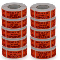 Etiquetas de embalagem BETCKEY Fluorescent Red 1x2cm 5000 Labels Etiquetas de embalagem BETCKEY Fluorescent Red 1x2cm 5000 Labels