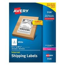 Etiquetas de envio Avery TrueBlock Technology 200/Box Etiquetas de envio Avery TrueBlock Technology 200/Box