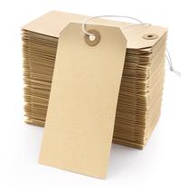 Etiquetas de envio: papel cartolina Coideal 350 PCS com barbante Etiquetas de envio: papel cartolina Coideal 350 PCS com barbante