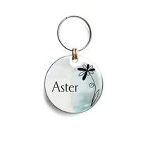 Etiquetas de identificação para animais de estimação Acatinthetree Gravação personalizada 316L SS