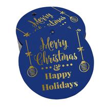 Etiquetas de Papel com Folha para Presentes de Natal e Feliz Feriado - Inkdotpot Etiquetas de Papel com Folha para Presentes de Natal e Feliz Feriado - Inkdotpot