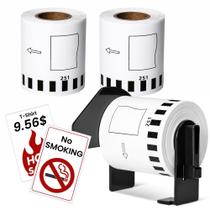 Etiquetas de Papel Continuo MarkDomain DK-2251 para Brother