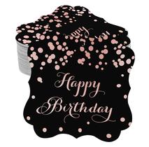 Etiquetas de Papel "Happy Birthday" com Folha Dourada em Formato de Suporte para Artesanato DIY - Inkdotpot Etiquetas de Papel "Happy Birthday" com Folha Dourada em Formato de Suporte para Artesanato DIY - Inkdotpot