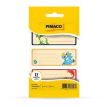 Etiquetas Escolares Astrodino 80X30MM 4 Folhas com 3 Cartelas Etiquetas Escolares Astrodino 80X30MM 4 Folhas com 3 Cartelas