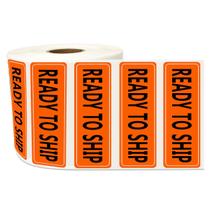 Etiquetas industriais Remarkable Fluorescent Orange 3x1cm (500)