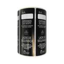 Etiquetas Lacre Segurança Delivery 800 Unidades Super Cola - Uniprint