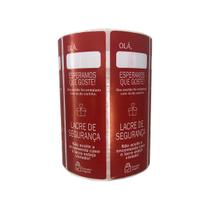 Etiquetas Lacre Segurança Delivery 800 Unidades Super Cola - Uniprint