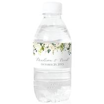 Etiquetas para garrafas de água para casamento 9,75 x 3,2 cm brancas Etiquetas para garrafas de água para casamento 9,75 x 3,2 cm brancas