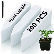 Etiquetas para plantas NadaKin, pacote com 300 unidades, 10 cm, tags plásticas Etiquetas para plantas NadaKin, pacote com 300 unidades, 10 cm, tags plásticas