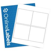 Etiquetas Quadradas Online Labels 10,2x10,2 cm Foscas Pacote com 1000 Etiquetas Quadradas Online Labels 10,2x10,2 cm Foscas Pacote com 1000