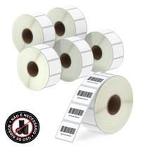Etiquetas Térmica Kit 5 Rolos Full 40x25 1 Coluna 4x2,5cm Etiquetas Térmica Kit 5 Rolos Full 40x25 1 Coluna 4x2,5cm