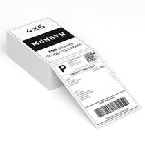 Etiquetas térmicas de transporte MUNBYN 4x6 Waterproof 380 Sheets