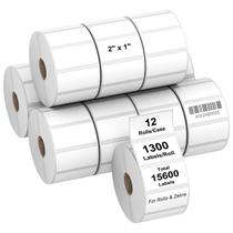 Etiquetas térmicas diretas AveneMark 2x1 1300 etiquetas/rolo x12