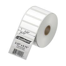 Etiquetas Térmicas Ecotherm 2,25x0,75" - 7120 Etiquetas (4 Rolos)