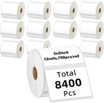 Etiquetas Térmicas Kingtac 3x2 (76mm x 51mm) - 8400 Etiquetas (12 Rolos)