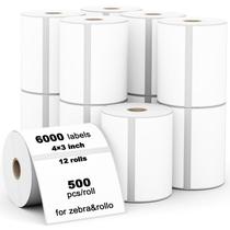 Etiquetas Térmicas Labelebal 4x3 (101x76mm) para Impressoras Zebra - Rollo