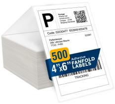 Etiquetas Térmicas LabelMe 4x6 para Envio - Pacote com 500 Etiquetas