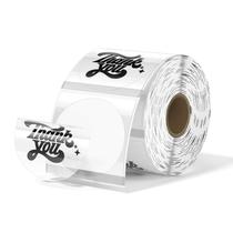 Etiquetas Térmicas Munbyn - Redondas, Transparentes, 5cm (500 Unidades/Rolo)