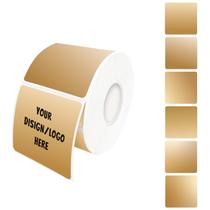 Etiquetas Térmicas Yeachlaing 5x5cm - 500 Folhas/Rolo