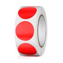 Etiquetas Térmicas YIKIADA Red Circle (2,5 cm) - 500 Unidades - À Prova D'Água Etiquetas Térmicas YIKIADA Red Circle (2,5 cm) - 500 Unidades - À Prova D'Água
