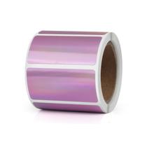Etiquetas térmicas YIKIADA, vinil holográfico, roxo, 2,5 x 5 cm, 200 unidades