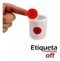 Etiquetas Vermelha Off De 5% A 75% Envio Hoje ! - Etiquetas express