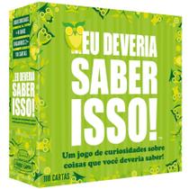 Eu Deveria Saber Isso! Jogo de Cartas Pt Br