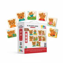 Eu Me Sinto Assim Ursinho 40 Pçs Trabalhando Emoções 3 Anos+ Eu Me Sinto Assim Ursinho 40 Pçs Trabalhando Emoções 3 Anos+