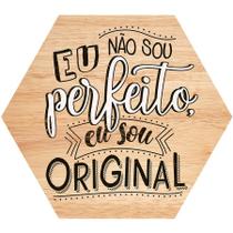 Eu Não Sou Perfeito Eu Sou Original - 1 Unidade - Rizzo