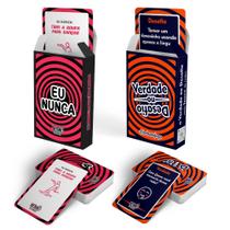 Eu Nunca + Verdade Ou Desafio - jogo de beber Eu Nunca + Verdade Ou Desafio - jogo de beber