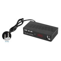 Eu plugHD Digital TV set-top sintonizador de caixa de vídeo downstream usb