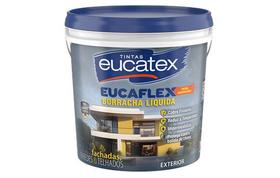Eucaflex Tinta Emborrachada Líquida Externo 4Kg Eucatex
