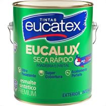 Eucatex Esmalte Sintetico 3,6Lt Pto Fosco