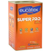 Eucatex Latex Super Pro Standard Branco E Cores 18 Litros