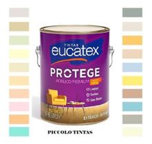 Eucatex Protege Acetinado DIVERSAS CORES 3,4l PREMIUM
