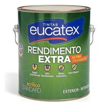 Eucatex Rendimento Extra Fosco 3,6 Litros Branco