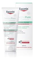 EUCERIN Dermo Pure Creme corporal anti-acne Triplo Efeito, 200 ml, antigrasa, antimanchas, tiamidol,