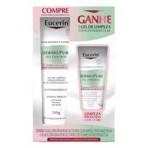 Eucerin Dermo Pure Oil Control Gel de Limpeza Concentrado Kit com 2 unidades para Peles Oleosas e Acneicas