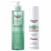 Eucerin Dermo Pure Oil Control Kit Sérum Efeito Trilho + Gel de Limpeza Eucerin Dermo Pure Oil Control Kit Sérum Efeito Trilho + Gel de Limpeza